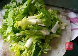 小白菜炒香菇的做法图解4