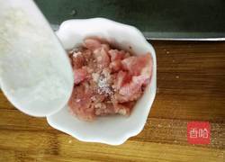 肉末粉丝蒸扇贝的做法图解3