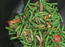 肉焖豆角的做法图解6