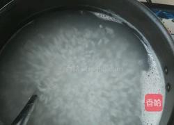 猪肝瘦肉肠子粥的做法图解3