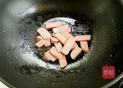 火腿炒蛋的做法图解4