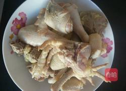 鸡肉垫卷子的做法图解1