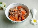 鸡腿肉焖饭