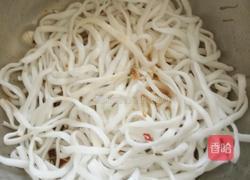 豆芽炒粉的做法图解4