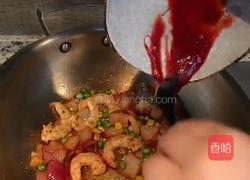 鲜虾炒乌冬面的做法图解5