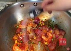 鲜虾炒乌冬面的做法图解6