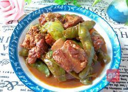 豆角烧排骨的做法图解12