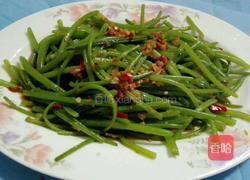 凉拌红薯叶茎的做法图解6