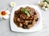 香菇炒鸡腿
