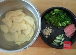 青椒土豆片炒肉的做法图解6
