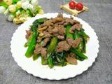 青菜烧牛肉