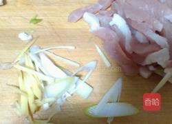 圆白菜粉丝炒肉的做法图解4
