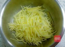 椒盐土豆丝的做法图解2