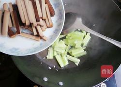 黄瓜炒鸡蛋干的做法图解4