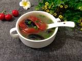 番茄皮蛋汤