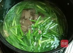 韭菜猪红汤的做法图解5