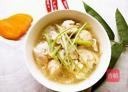 鸡茸蘑菇汤的做法图解5