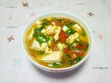西红柿豆腐汤