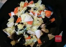 醋溜白菜的做法图解3