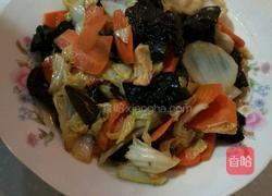 醋溜白菜的做法图解5