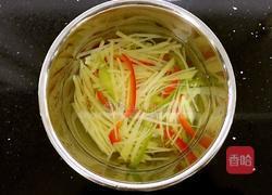 凉拌酸甜土豆丝的做法图解7