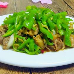 青椒炒羊肉的做法[图]