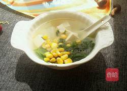 冬瓜豆腐玉米粒汤的做法图解7