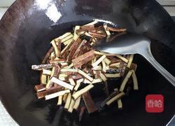 韭菜炒香干的做法图解3
