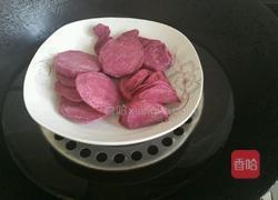 西米紫薯卷的做法图解5