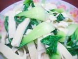 千张炒青菜