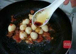 红烧圣女果鹌鹑蛋的做法图解7