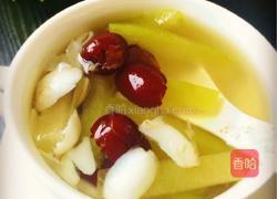 秋季甜品～西瓜皮百合红枣汤的做法图解4