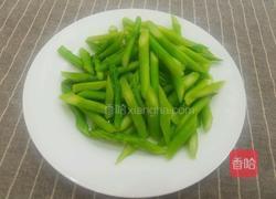 青炒芦笋的做法图解5