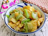 油条炒丝瓜