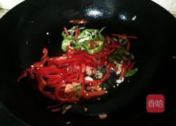 尖椒炒腐竹的做法图解6