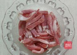 千张蒸咸肉的做法图解2
