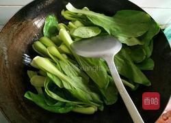 炒小油菜的做法图解4