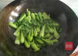 炒小油菜的做法图解5