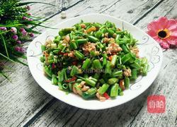 空心菜炒辣椒肉末的做法图解8