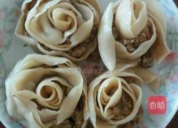 玫瑰花水煎饺的做法图解8