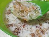 桃胶牛奶糖水