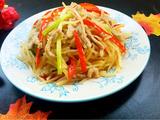 马铃薯炒肉