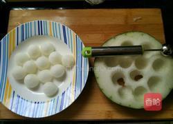 胭脂冬瓜球的做法图解1