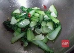 爆炒油菜的做法图解5