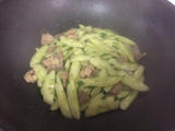 瘦肉炒青瓜