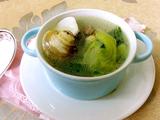 车螺芥菜汤