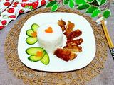 蜜汁鸡排饭