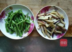 豆角烧茄子的做法图解4