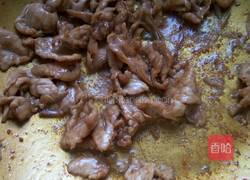 莲花白炒肉的做法图解4