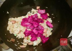 火龙果炒饭的做法图解8